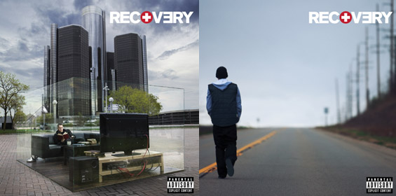  Eminem의 [Recovery], 두 가지 커버로 발표된다.
